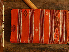 Cotton weaves ~ Ikat Saree { Sindoor - 3 }